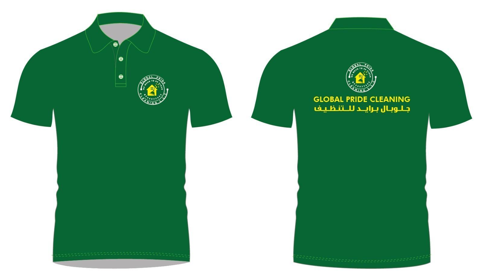 Global Pride Cleaning uniform